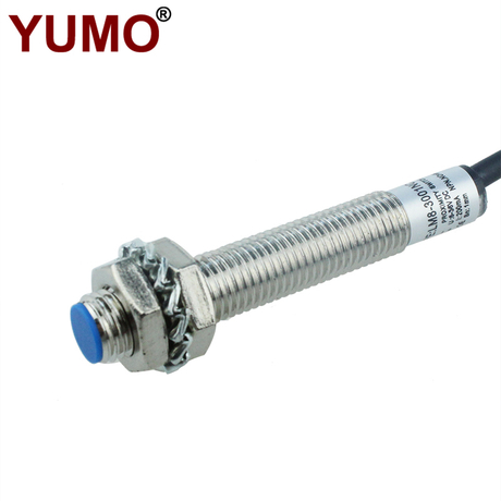LM8-3001NC M8 NO NC IP67 M8 Inductive Proximity Sensor with 4m Cable