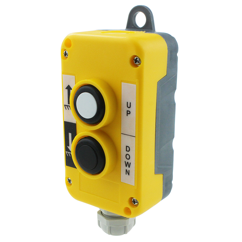 LAY5-EPB2 IP54 2 Holes Industrial Crane Remote Push Button Control Box