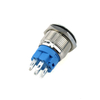 YUMO Hot Sale 19mm 250V LED Momentary Latching Push Button Switch