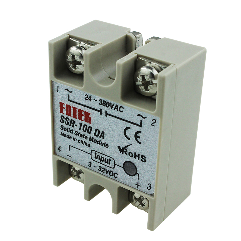 SSR-100DA 100A Load Current Single Phase Solid State Relay