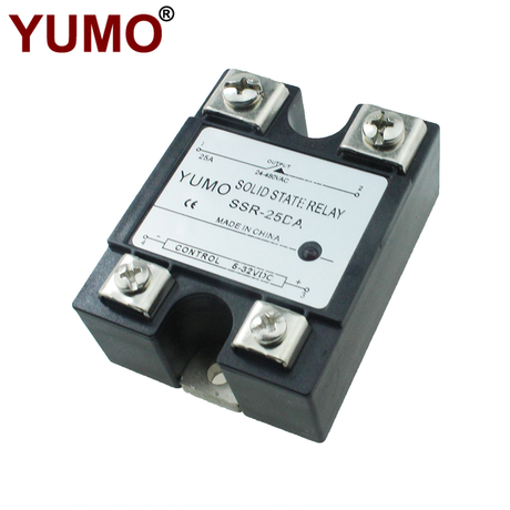 SSR-25DA 25A Load Current DC To AC Solid State Relay