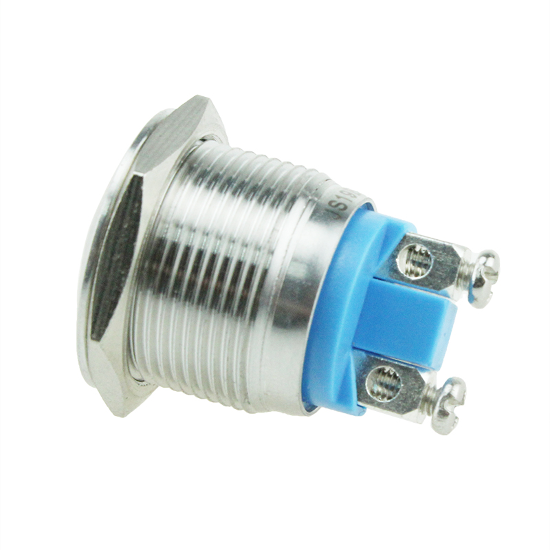 JS19B-10S Half Ball Metal Switch 19mm Stainless Steel Push Button