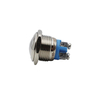 YUMO JS16B-10N 16mm metal push button domed momentary push button plated brass with screw terminals