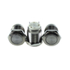 12mm Flat Head ABS12s-P IP67 Momentary Metal Push Button switch
