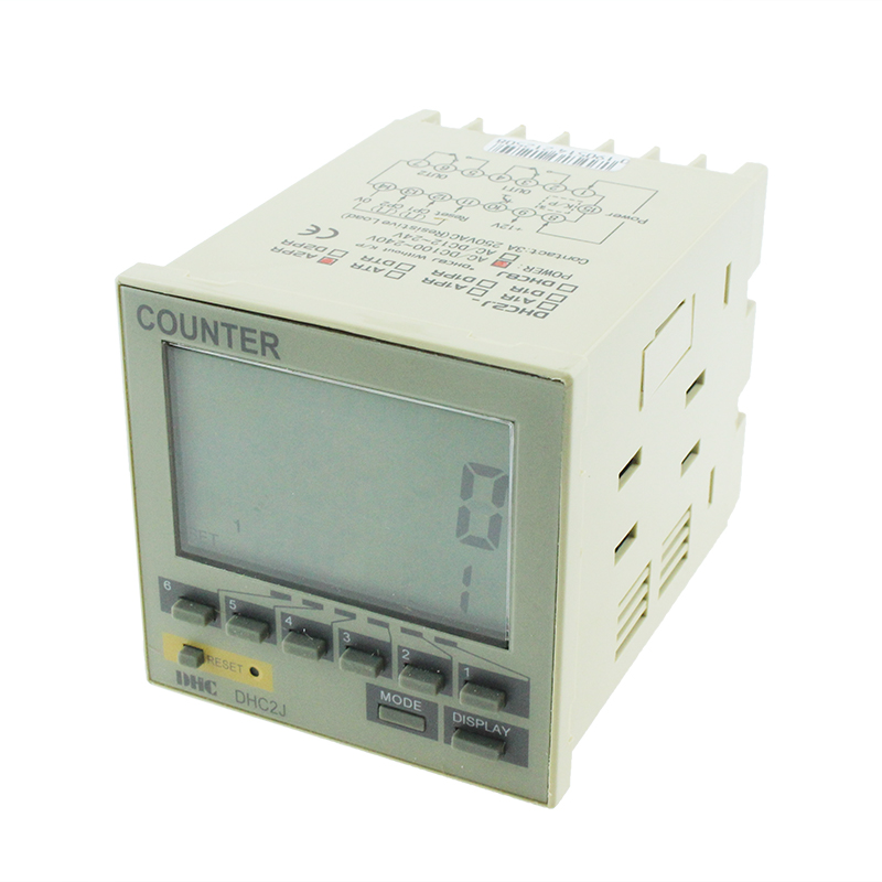 DHC2J-A2PR Small Economical Industrial Electronic 5 Digits Totalizing Counter Meter