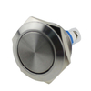 Hot sale 19mm ABS19F-P0 stainless steel flat metal push button